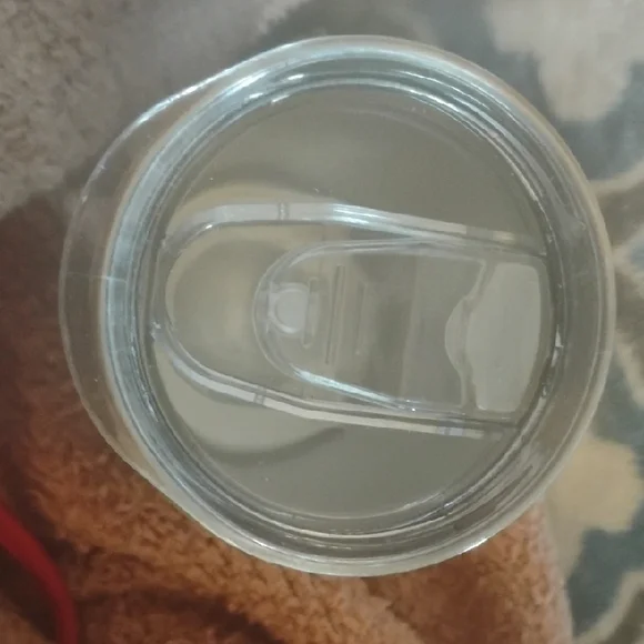 Clear Louis Vuitton Tumbler with Lid - Picture 2 of 4